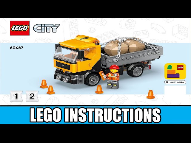 LEGO Instructions - City - 60467 - Tow Truck - Traffic (Book 1