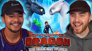 A HEARTFELT FINALE! *HOW TO TRAIN YOUR DRAGON THE HIDDEN WORLD* - Group Movie Reaction!