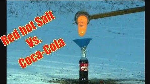 Molten Salt Vs. Coca-Cola | Will it Explode?