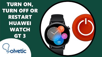 🔘⌚How to Turn On Turn Off and Restart Huawei Watch GT 3 ⚙️ Setup Huawei Watch GT 3