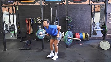 Reverse Grip Barbell Row | Upper Back | Strength and Conditioning Exercises