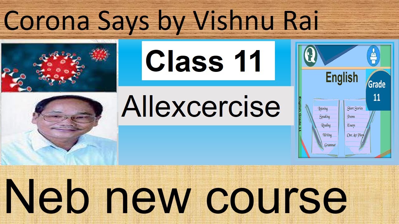 Corona Says Exercise | Corona Says by Vishnu Rai Exercise | answers and ...