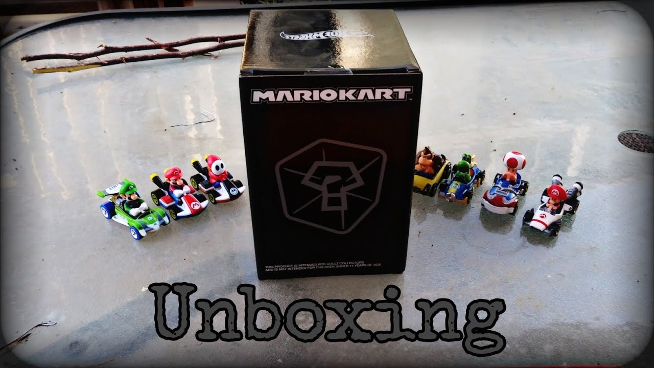 Hot Wheels Mario Kart Metal Mario Unboxing YouTube