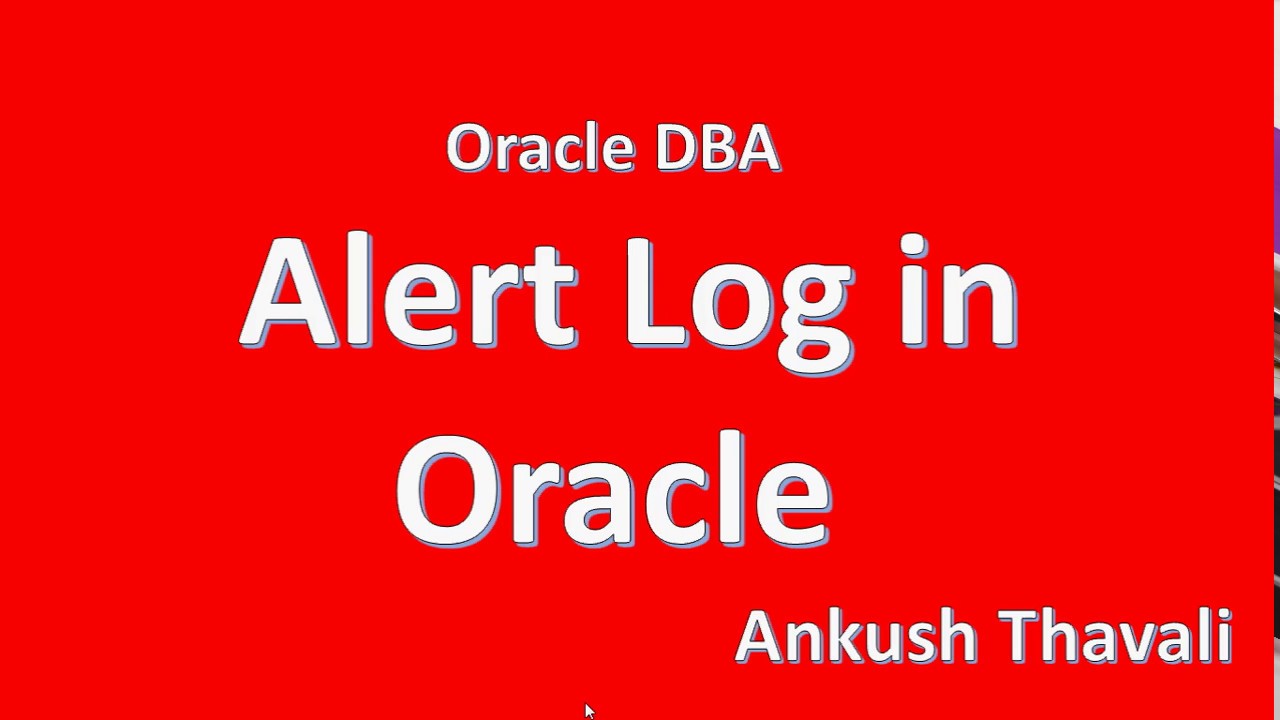 Oracle logging. Oracle Audit log.