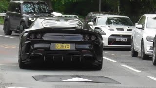 Modded and supercars SHUT DOWN Alderley edge!Driver day!! (Senna,ADAM C, Onyx 812, F430 Scudaria...)