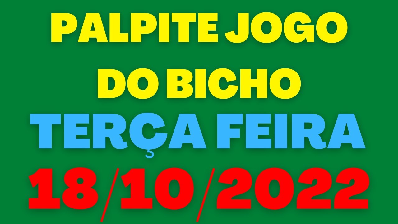 Dez reais no jogo do bicho - JOGO DO BICHO