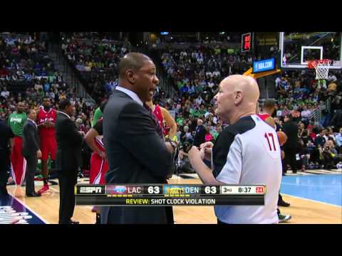 Los Angeles Clippers Vs Denver Nuggets March 17 2014 NBA 2013 14 Season