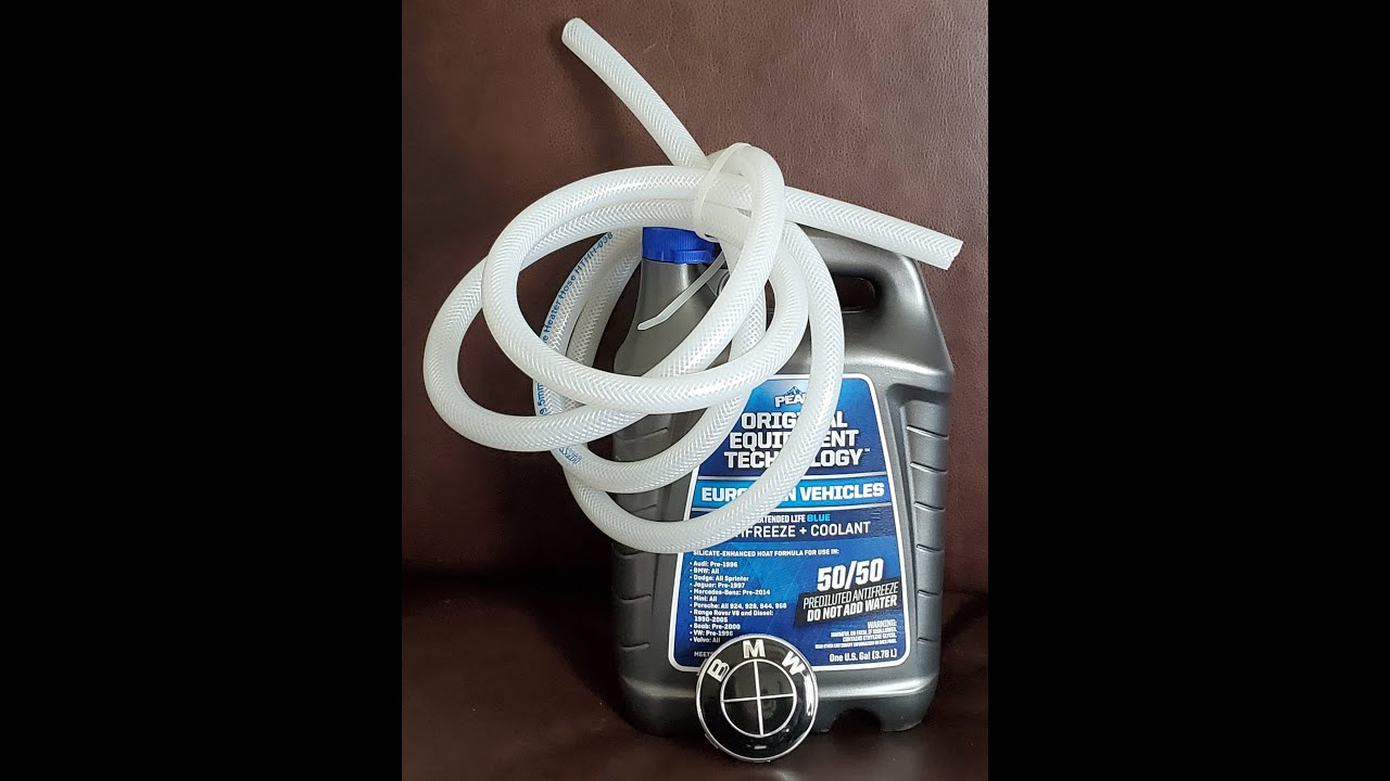 BMW F10 N63 550i Coolant Leak Plastic Y Replacement - YouTube