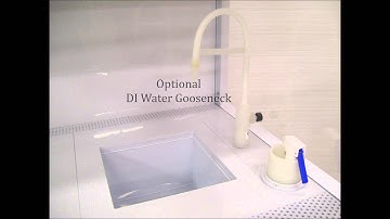 Exhausting vertical laminar flow clean bench from Clean Air Products