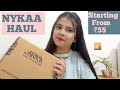 Nykaa Haul / Affordable Haul / Starting from ₹55 / Shristi Somya