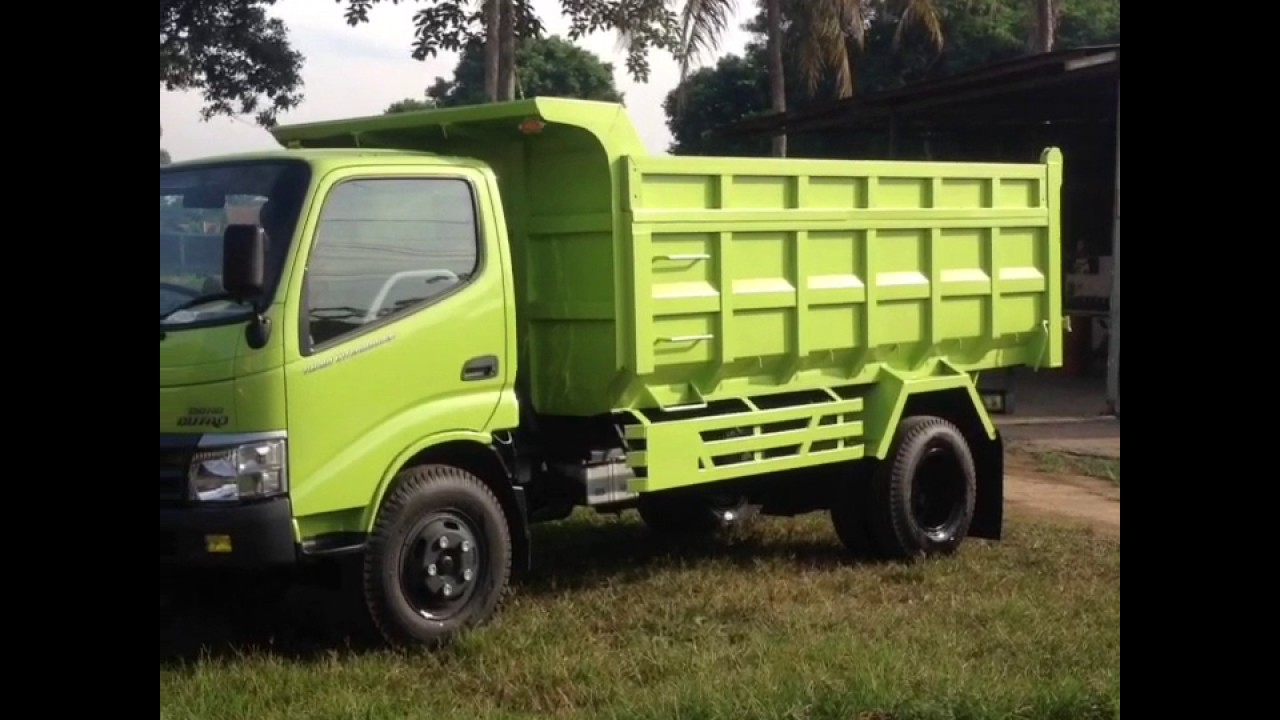 HINO DUTRO 130 HT DUMP TRUCK Index 7 Kubik Pompa 75 YouTube