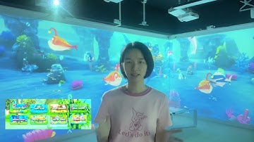 Interactive Alive Drawing Projection System, A show of Interactive Alive