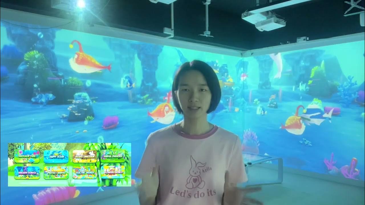 Interactive Alive Drawing Projection System, A show of Interactive ...