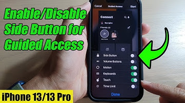 iPhone 13/13 Pro: How to Enable/Disable Side Button for Guided Access