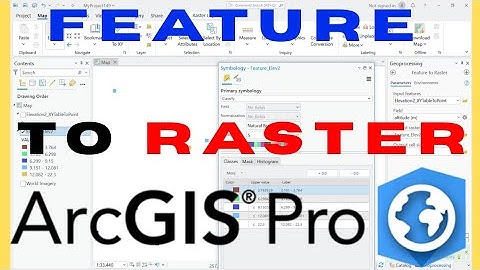 Feature to Raster in ArcGIS Pro | Rasterize Vector to Raster | Vector to Raster Conversion