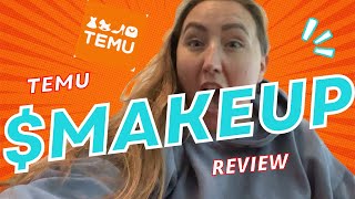 TEMU Makeup Review Unboxing Makeup Beauty Dupes With Lovable Curves