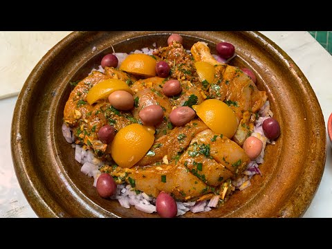 Video: Cocina Marroquí: Tagine Con Pollo, Aceitunas Y Limones