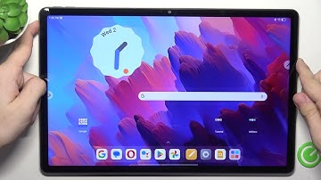 LENOVO Tab P12 - How to Shut Down Tablet