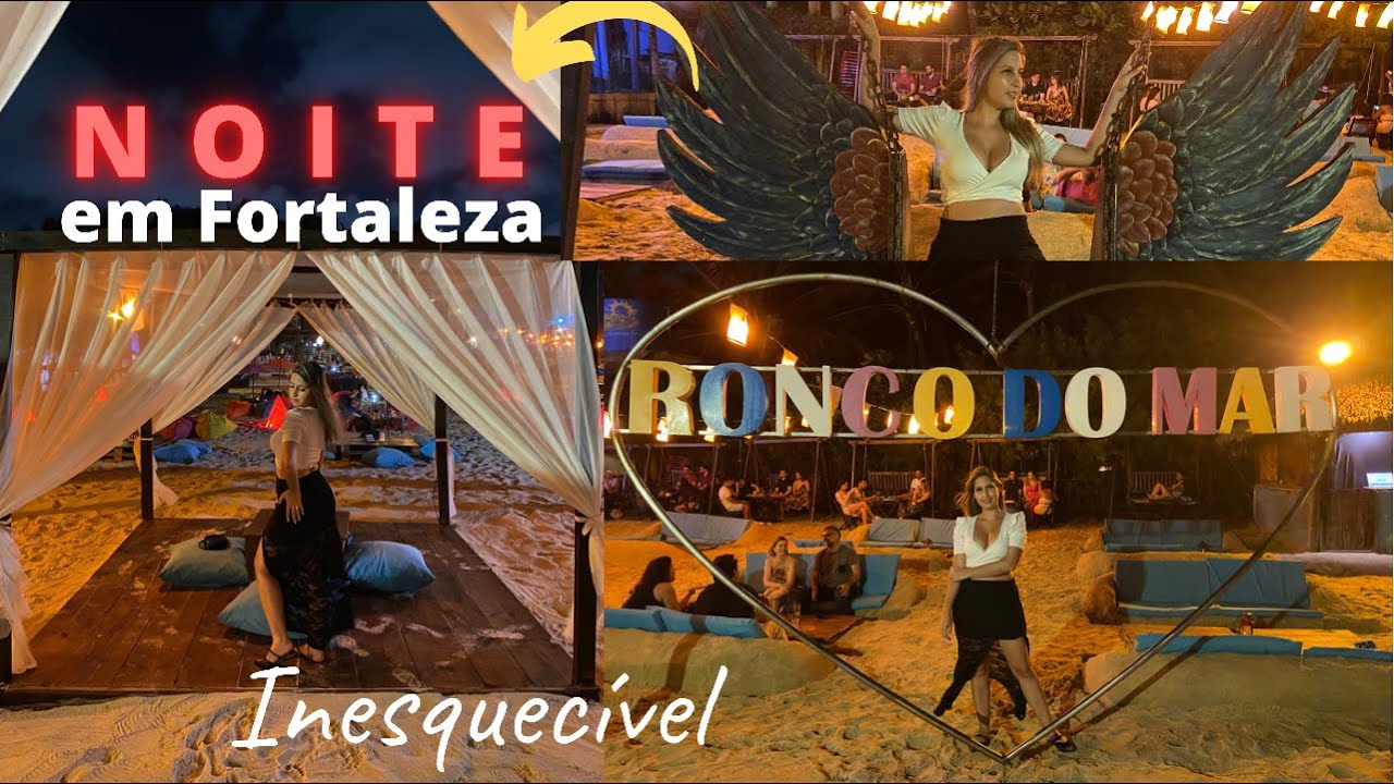 Noite em Fortaleza Praia do Futuro (Ronco do Mar Barraca do Marulho) YouTube Noite em Fortaleza Praia do Futuro (Ronco do Mar Barraca do Marulho) YouTube