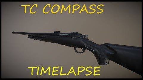 Blender Speed Modelling: T/C Compass Hunting Rifle