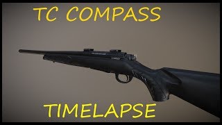 Blender Speed Modelling: T/C Compass Hunting Rifle screenshot 2