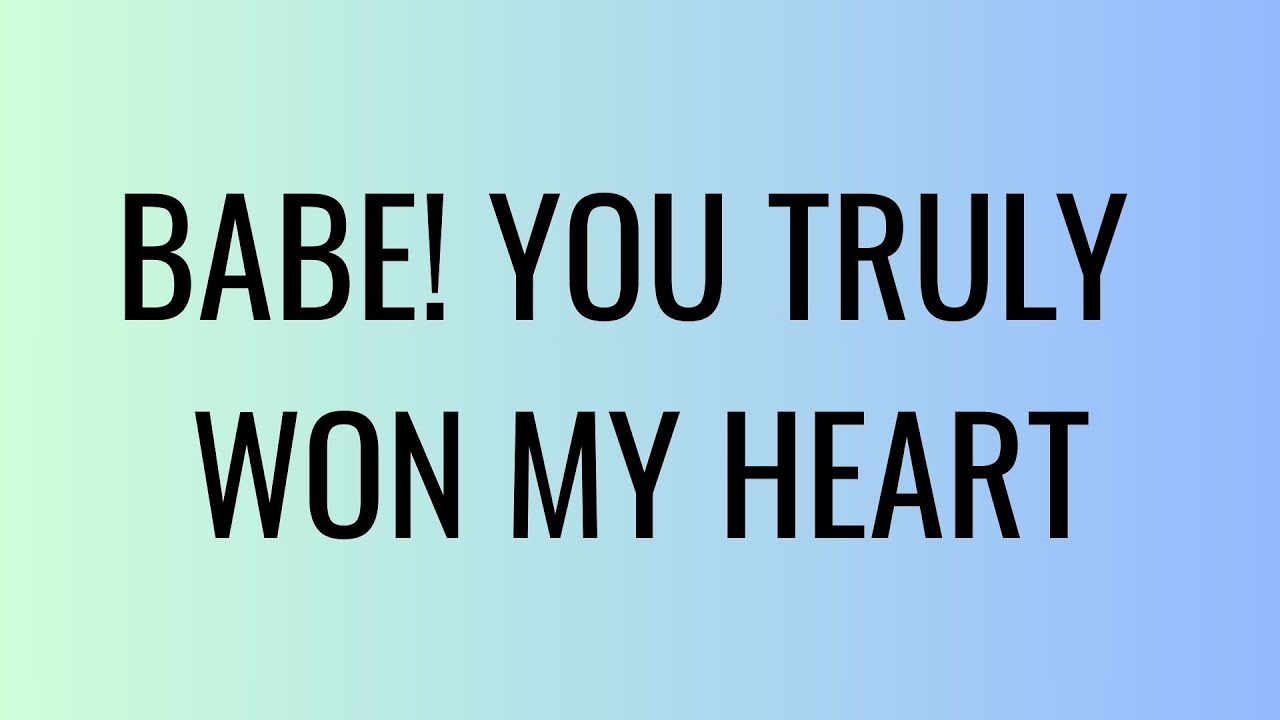 You Truly Won My Heart... DM TO DF 🖤 Divine Masculine Energy