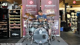 Yamaha Rock Tour Shell Set Rt2F3A Tss Textured Smoke Sunburst