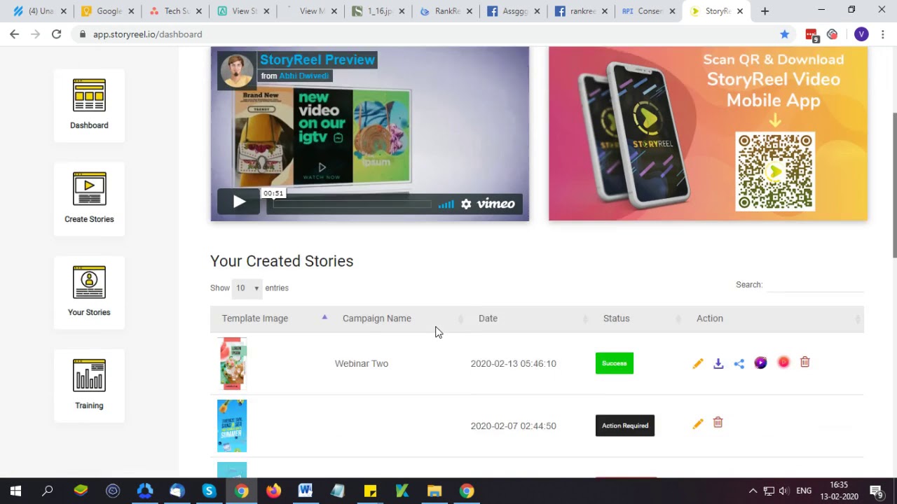 Post Video to YouTube with StoryReel App