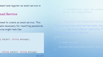 How to Get Your ASP.NET Core Identity Forgot Password Page Working in Blazor