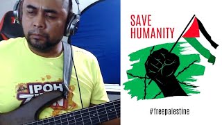 SKA-P  - INTIFADA (BASS COVER) #intifada #palestine #skapunk #basscover  #bass #zolraya