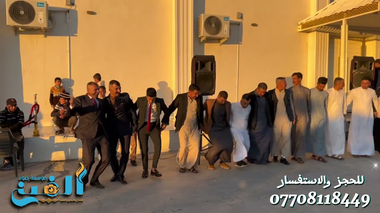 دبكات الفنان الكبير مروان السبعاوي والفنان احمد الهاجري حفلة زواج احمد ظاهر الحبيب