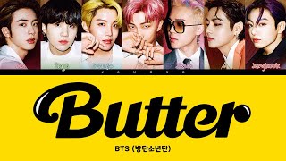 BTS (방탄소년단) - Butter (TEASER) [Color Coded Lyrics/Eng/가사]