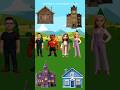 Which House for Jesus? 😱🏠 Jesus vs Devil 😈✝️ #shorts #jesus #viralvideo #biblequiz #animation #god