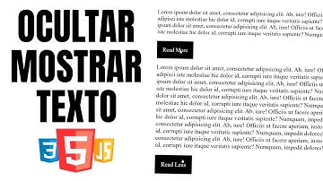 🙈 Cómo Ocultar y Mostrar Texto con Solo HTML y CSS 😲 ¡Sin JavaScript!