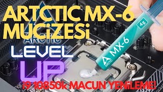 Arctic Mx-6 Termal Macun Mucizesi - Yanan Intel İ9 10850K İşlemci̇yi̇ Söndürdü
