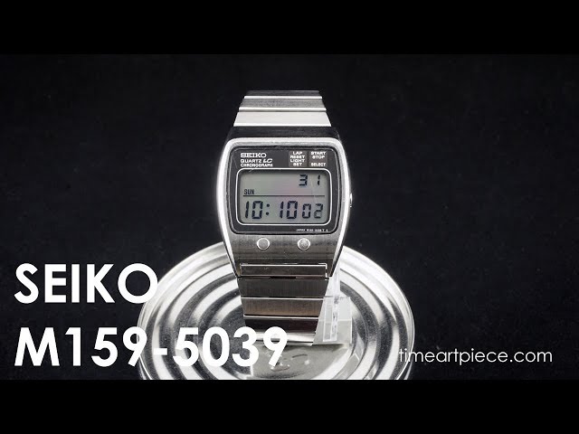 Mouvement Chronographe Seiko M159-5059 Quartz LC - Pour Pièces Ou Réparation, Occasion Japon