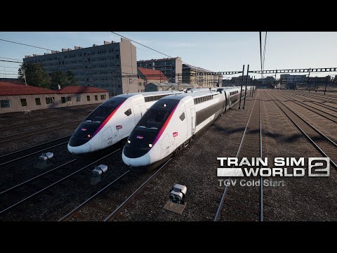 TGV Duplex 200 Full Cold Start Train Sim World 2