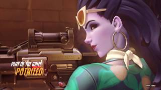 overwatch widow play 100% accuracy 30 kills or so
