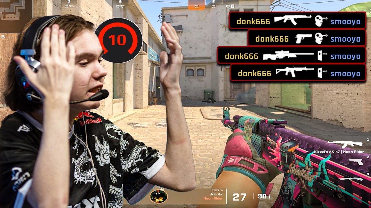 DONK vs SMOOYA | Faceit Match At High ELO