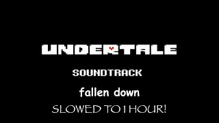 fallen down slowed to 1 hour (undertale)