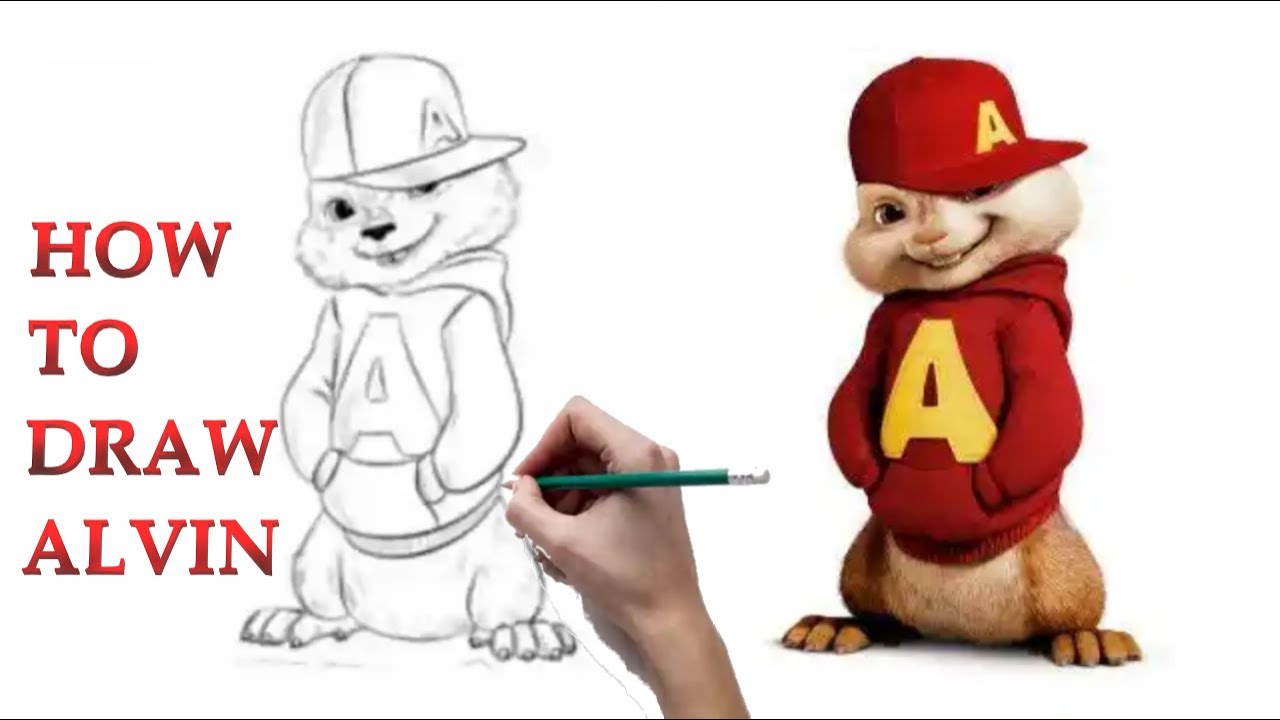 Alvin and the chipmunks draw