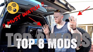 Top 8 mods for your 4x4 - Modifications - Offroad Mods -Best upgrades- Beginner tips for overlanding