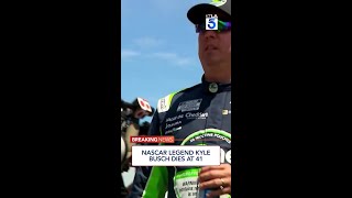 NASCAR legend Kyle Busch dies at 41