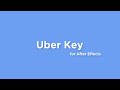 Uber key for after effects