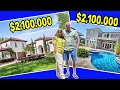 Два дома американских миллионеров по одной цене, который лучше? США, Флорида #натальяфальконе