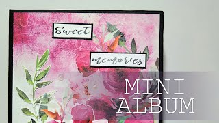 Sweet Memories mini album flip through