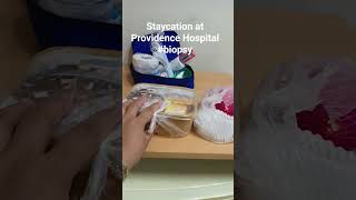 staycation at Providence hospital.