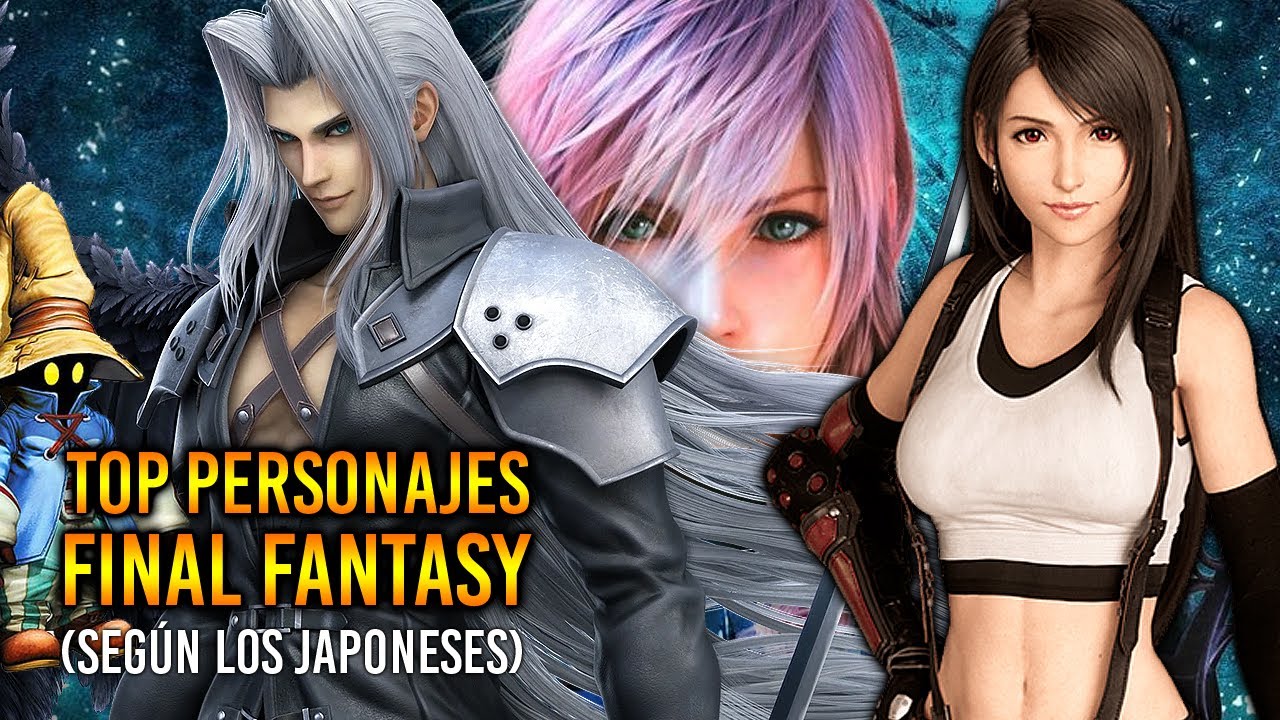 Caith y Jordi Wild FLIPAN con los PERSONAJES DE FINAL FANTASY favoritos de los JAPONESES