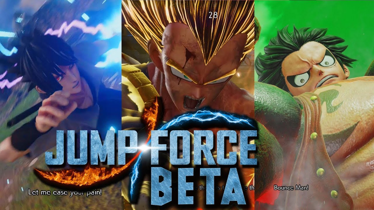 JUMP FORCE BETA: Every Special Move & Ultimate Attack for ALL Characters!
