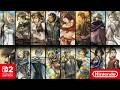 OCTOPATH TRAVELER & OCTOPATH TRAVELER II | Nintendo Switch 2 Release Date Announcement Trailer